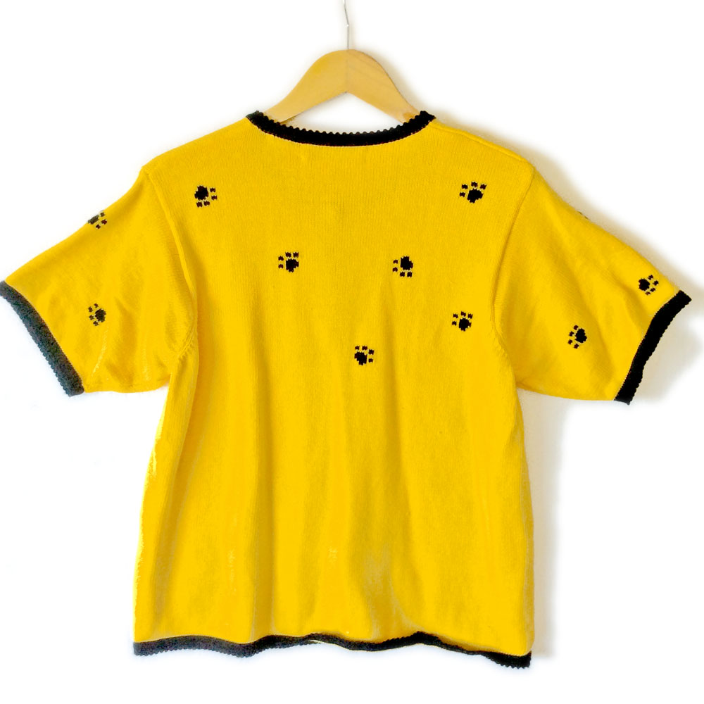 ugly yellow sweater