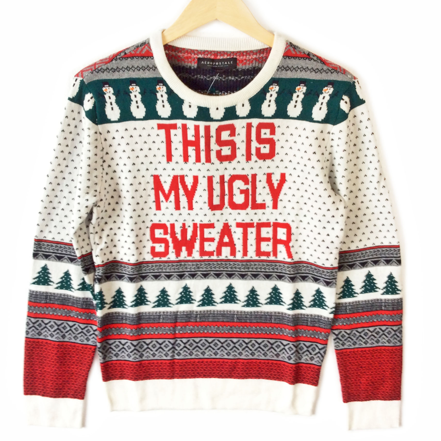 This Is My Ugly Sweater Fair Isle Tacky Ugly Christmas ...