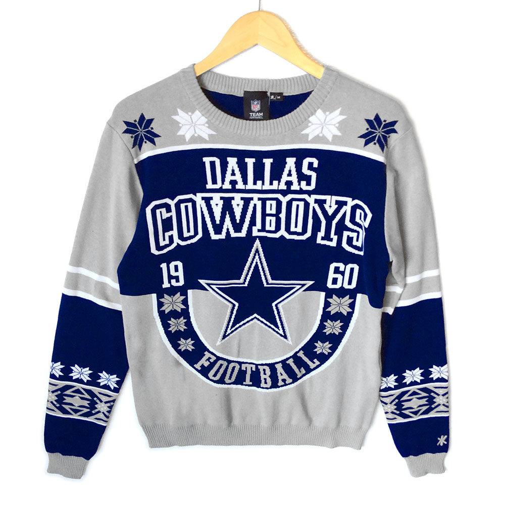 Dallas Cowboys Tacky Ugly Christmas Sweater - The Ugly Sweater Shop