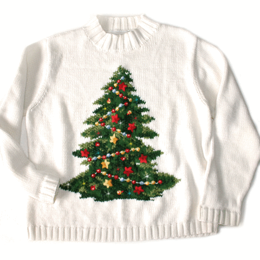 Add LED lights to your ugly Christmas sweater from The Ugly Sweater Shop