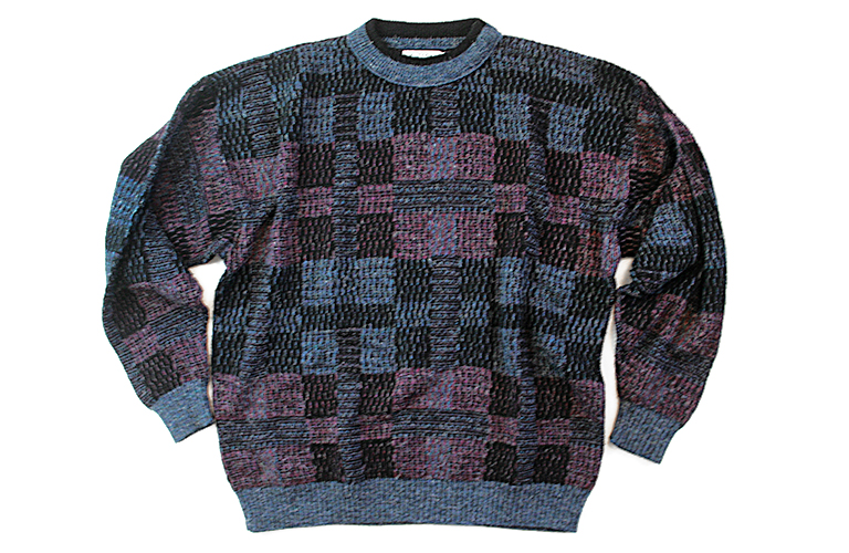 Le Tigre Vintage 80s Tacky Ugly Cosby Sweater Men's Size 2XL (XXL ...