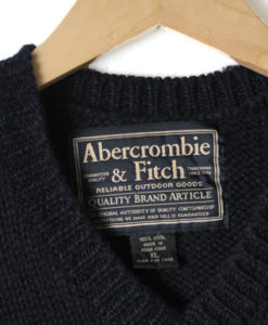 Abercrombie & Fitch Classic Wool Ugly Ski Sweater Men's Size XL