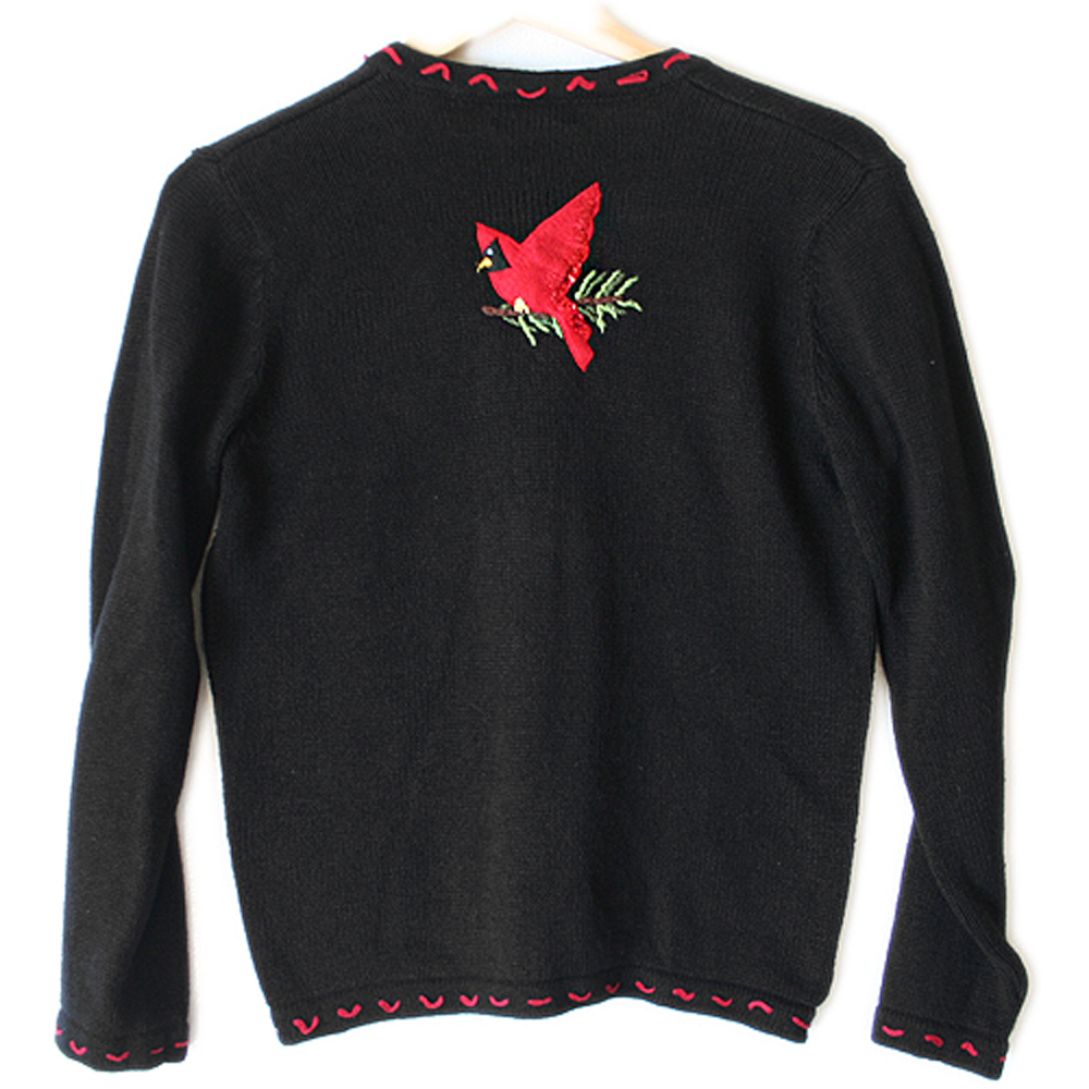  Cardinals  Fan Tacky Ugly Christmas Sweater  Cardigan  