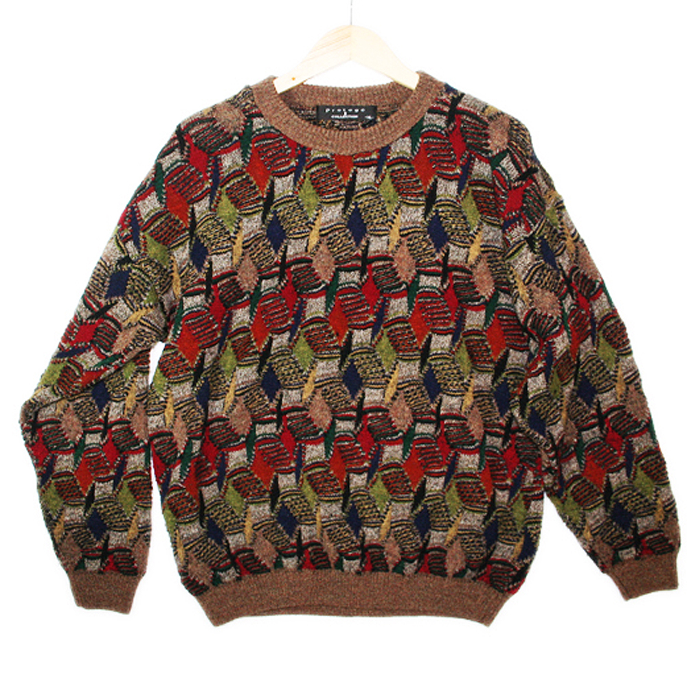 Hotel Carpet Tacky Ugly Cosby Sweater - The Ugly Sweater Shop