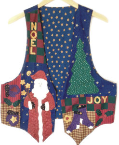 Is your name Joy? Noel? DIY Tacky Ugly Christmas Vest