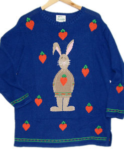 quacker factory easter bunny sweater