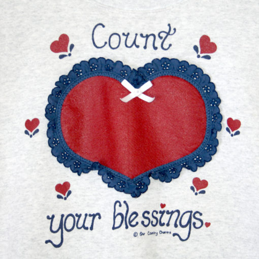 Country Heart "Count Your Blessings" Tacky Ugly Sweatshirt