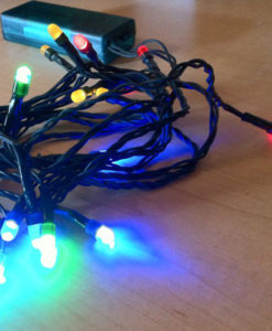 Make your Tacky Ugly Christmas Sweater a Light-Up Sweater with LED Light Kit multi