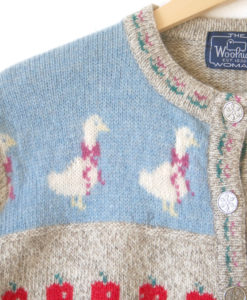 Amish Paradise Wool Cardigan Ugly Sweater 5