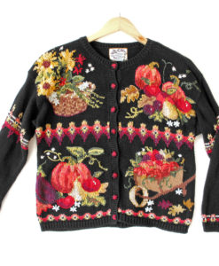 Thanksgiving Harvest Tacky Ugly Sweater