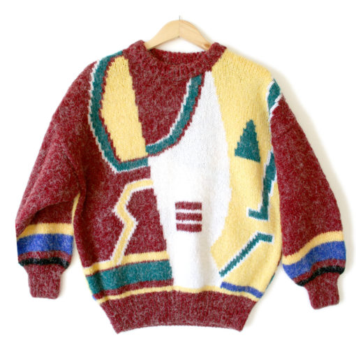 Thick & Hairy Vintage 80s Cosby Ugly Sweater