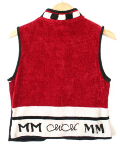 This Ugly Sweater Vest Is Brought To You By The Letter M
