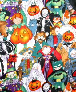 Trick or Treating Kids in Costumes Ugly Halloween Vest