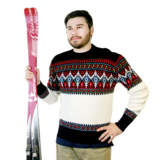 Vintage 70s Men's Ski / Ugly Christmas Sweater