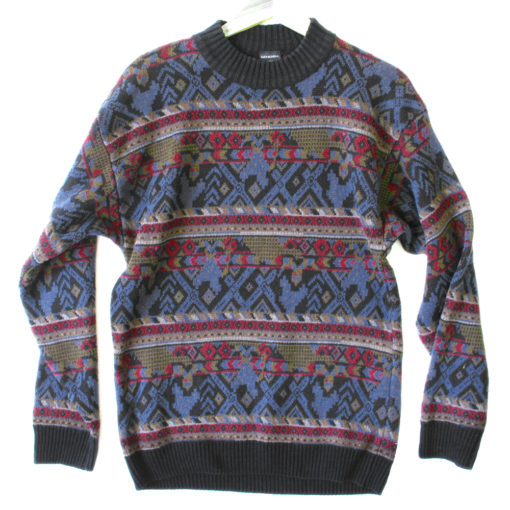 Vintage 80s Generra Men's Nordic Cosby Sweater