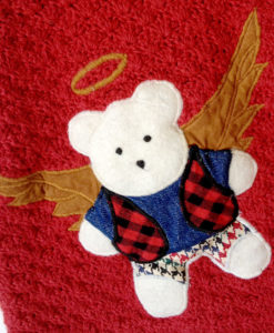 All Teddy Bears Go To Heaven Tacky Ugly Christmas Sweater Vest