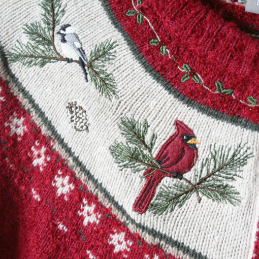 Cardinals Fan Nordic Ugly Christmas Sweater - New!