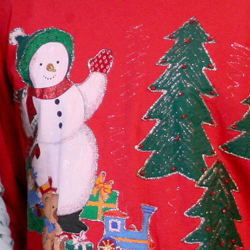 DIY Hot Mess Tacky Ugly Christmas Sweatshirt