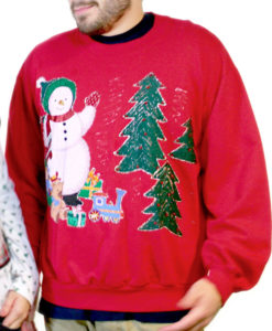 DIY Hot Mess Tacky Ugly Christmas Sweatshirt