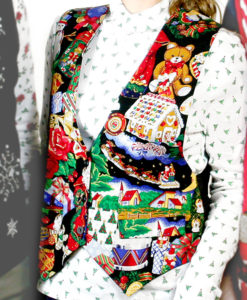 Holiday Mishmash Ugly Christmas Vest