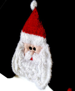 Kids Santa Heads Tacky Ugly Christmas Sweater