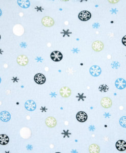 Mod Snowflakes Ugly Christmas Turtleneck