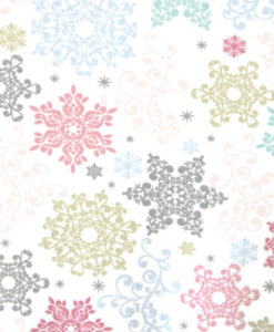 Multicolored Snowflakes Ugly Christmas Turtleneck