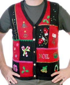 Noel, We Have Your Ugly Christmas Sweater Vest
