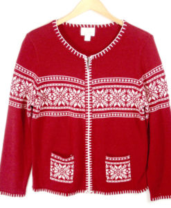 Soft Cozy Traditional Nordic Ugly Ski Sweater