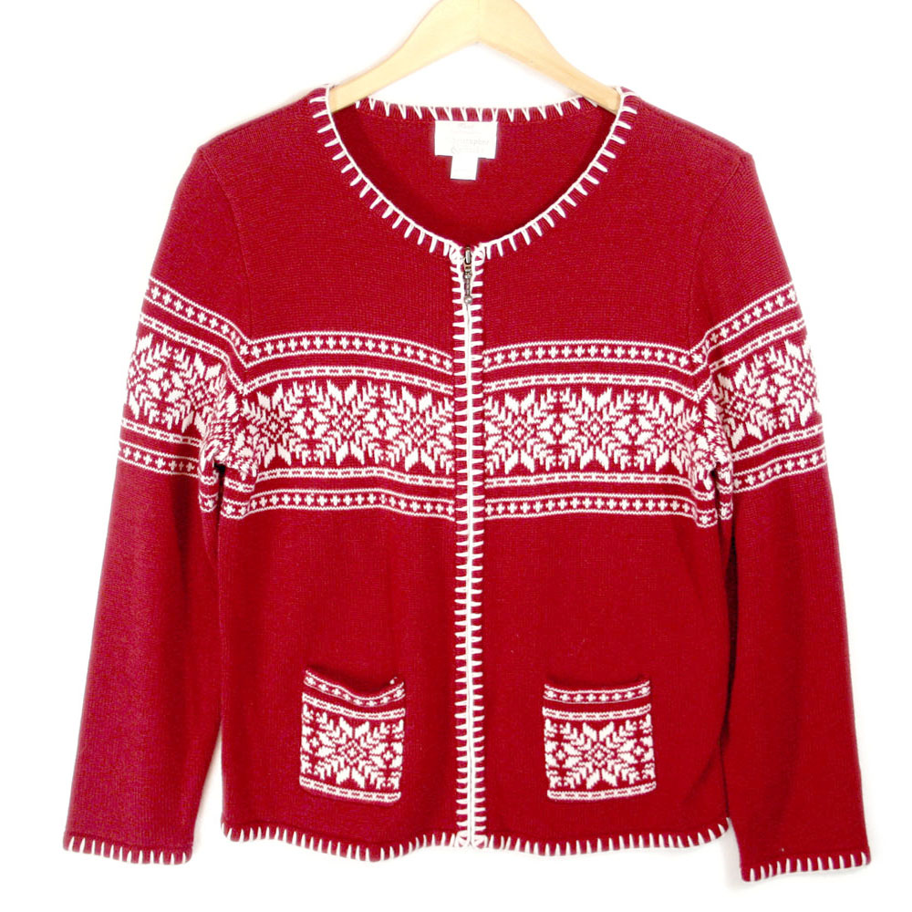 Soft Cozy Traditional Nordic Ugly Ski Sweater - The Ugly Sweater Shop
