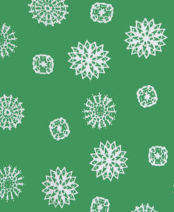 Spirograph Snowflake Ugly Christmas Turtleneck