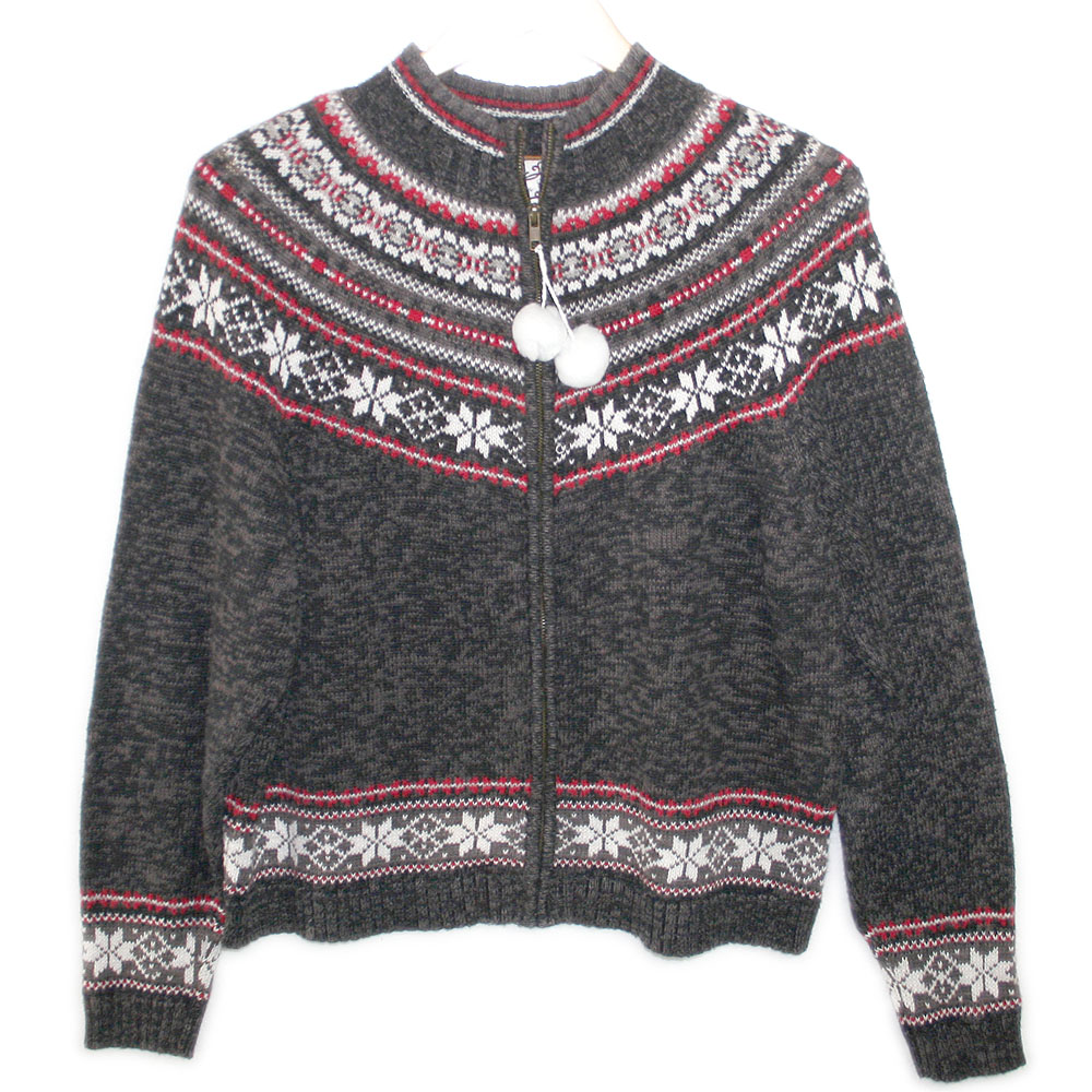 Twinsies! Matching Fair Isle Ski or Ugly Christmas Sweaters - The Ugly ...