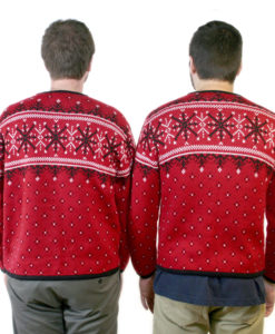 Twinsies! Matching Ski or Ugly Christmas Sweaters
