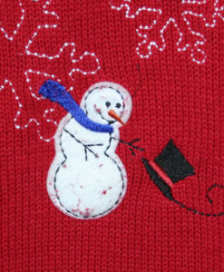 Snowmen Drive By Shooting Victims Tacky Ugly Christmas Sweater - The ...