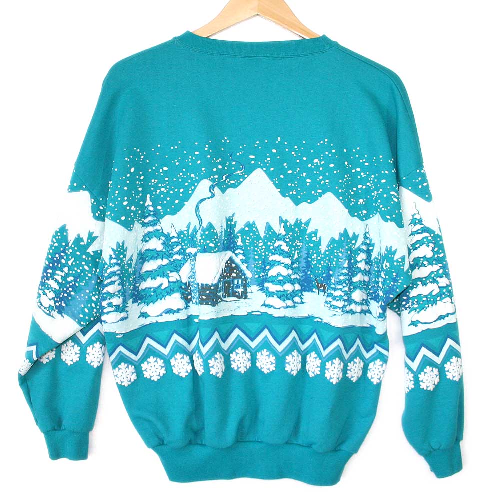 puffy paint christmas sweatshirt