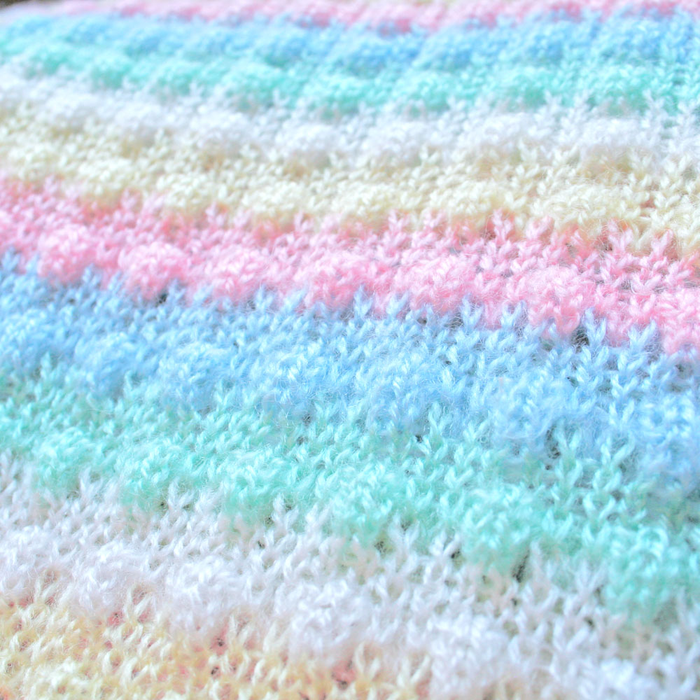 pastel knit fabric