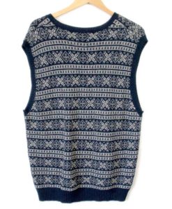 Fair Isle or Nordic? Ski or Christmas? Identity Crisis Ugly Sweater Vest