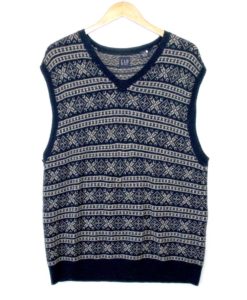 Fair Isle or Nordic? Ski or Christmas? Identity Crisis Ugly Sweater Vest