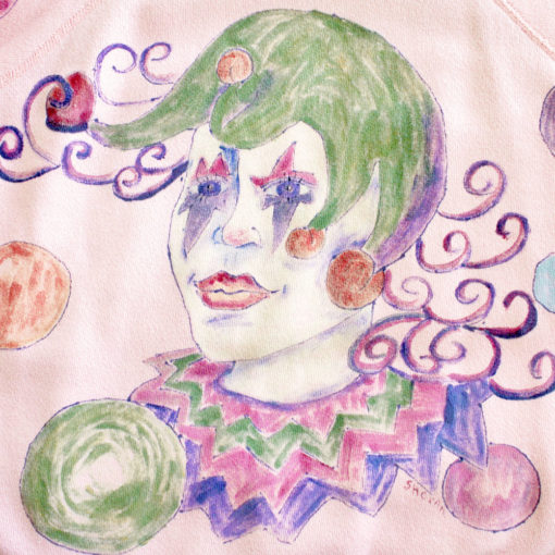 DIY Jester / Creepy Clown Tacky Ugly Sweatshirt