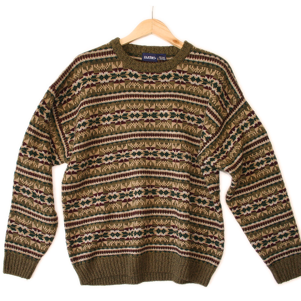 Men's Southwestern Tribal Soft Ugly Ski Sweater - The Ugly Sweater Shop