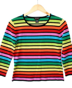 Rainbow Pride Tacky Ugly Sweater