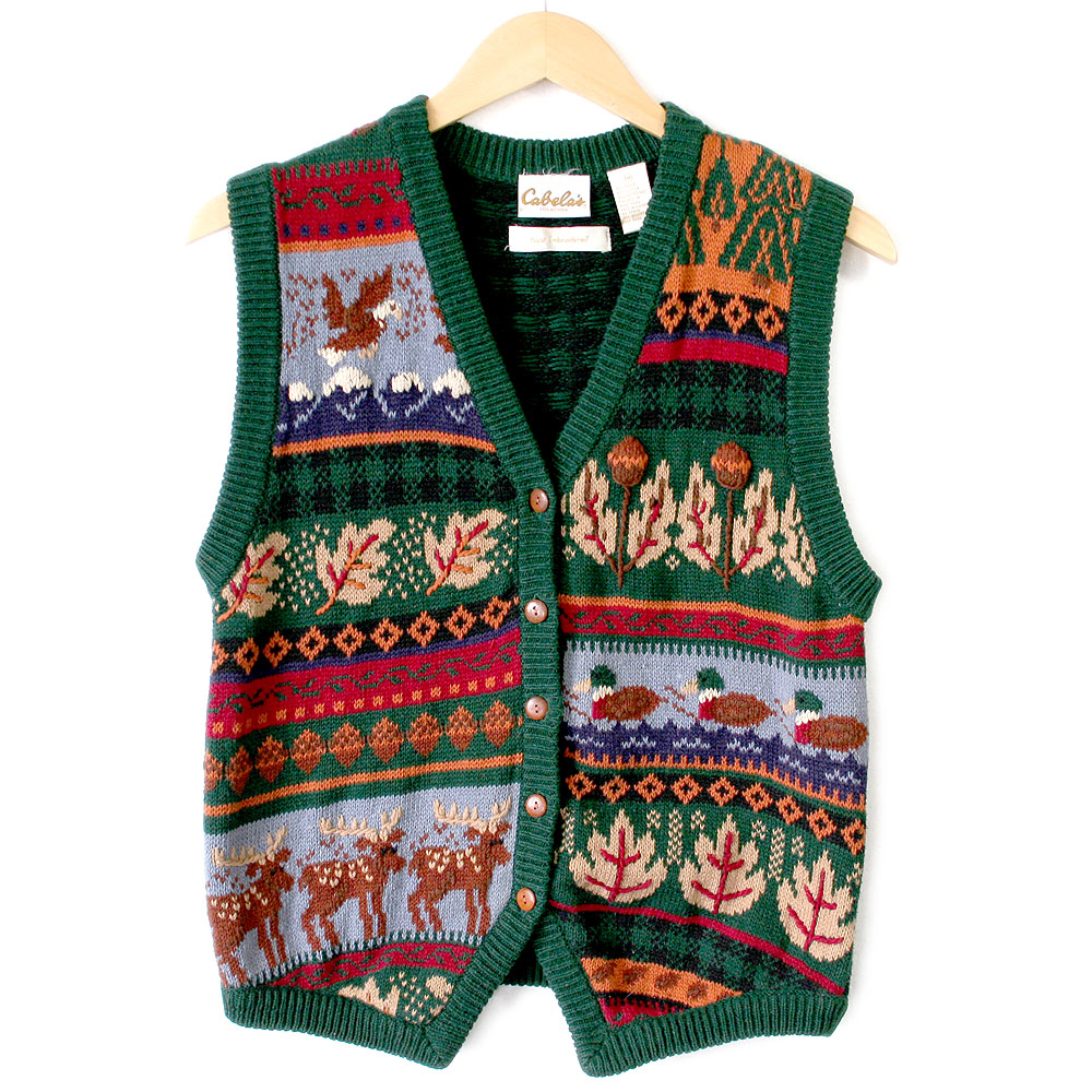 Things To Hunt And Kill Ugly Sweater Vest - The Ugly Sweater Shop