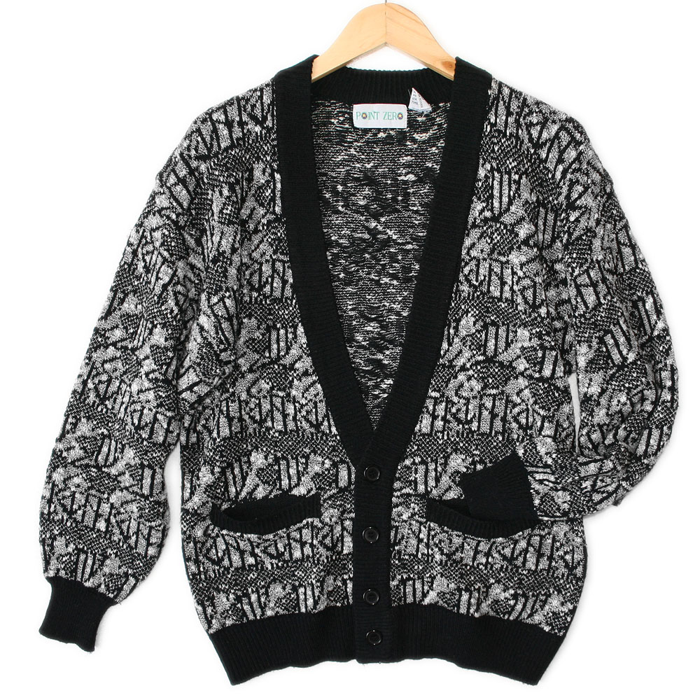 white stuff black cardigan