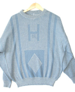 Big H for Harry Potter Weasley Jumper Vintage 80s Ugly Sweater