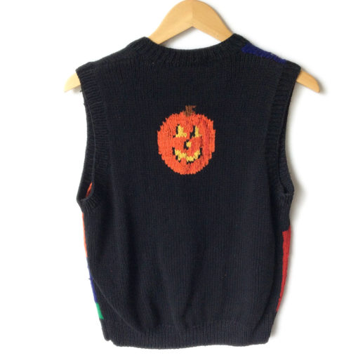 Beware The Tacky Halloween Ugly Sweater Vest