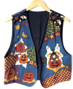 DIY Witches With No Mouths Tacky Ugly Halloween Vest