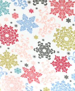 Pastel Snowflakes Tacky Ugly Christmas Turtleneck