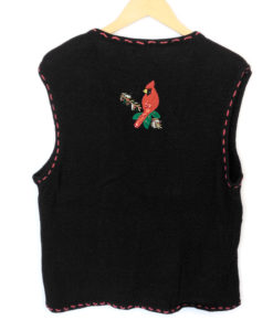 Cardinals Fan Tacky Ugly Christmas Sweater Vest