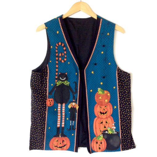 DIY Ghoul's Night Out Tacky Ugly Halloween Vest