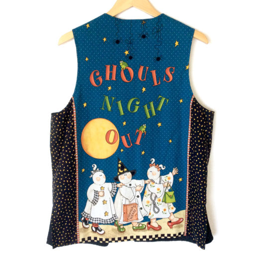 DIY Ghoul's Night Out Tacky Ugly Halloween Vest